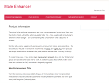 Tablet Screenshot of male-enhancer.net